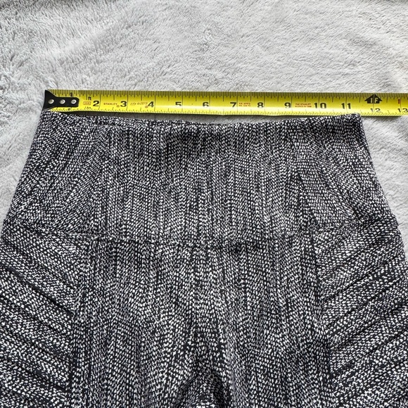 Athleta Delancey Textured Moto Tight Gray Women's Leggings Size XXS - Picture 6 of 11